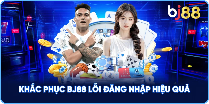 Khắc Phục BJ88 lỗi đăng nhập hiệu quả
